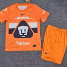 25-26 kids kit Shirt Jersey Pumas Goalkeeper Orange Soccer GK Pumas Shirt Jersey 2025-2026 New