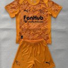 kids kit 25-26 Derby County Jersey Goalkeeper Orange Soccer Gk Jersey Derby County New 2025-2026