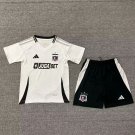 kids kit 25-26 colo colo Shirt Jersey Home white soccer jersey