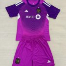 kids kit 25-26 Los Angeles Jersey Goalkeeper Purple Soccer Jersey Los Angeles Jersey GK 2025-2026