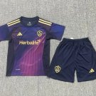 kids kit 25-26 Galaxy Shirt Jersey Away Soccer Youth Kit Shirt Jersey Galaxy 2025-2026 New