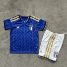 2026 Kids Kit Italy Shirt Jersey Home Soccer Youth Kit Italy Shirt Jersey New