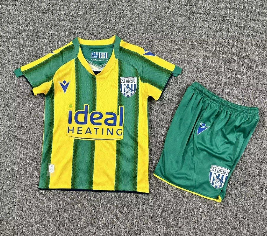 Jersey kids kit 25-26 West Bromwich Albion Away soccer Youth Kit Children West Bromwich 2025-2026