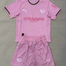 Kids Kit 25-26 Palermo Jersey Home Soccer Youth Kit Children Jersey Palermo Home New 2025-2026