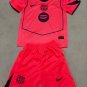 kids kit Jersey 25-26 Barcelona Third Pink Soccer Jersey Barcelona Youth Kit Children 2025-26