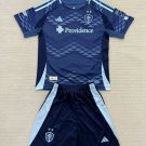 kids kit 25-26 Seattle Sounders Home soccer jersey Seattle Sounders children Youths Kit 2025-26