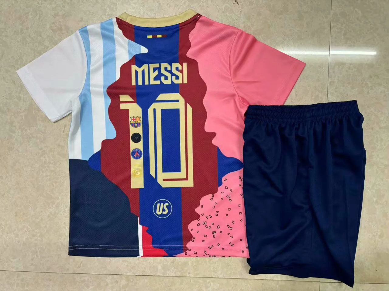 kids kit 25-26 Messi 10 special version jersey Soccer Youths children