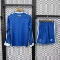 25-26 Real Madrid third kids kit long Sleeves Soccer jersey Youths Real Madrid Third Children Soccer