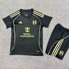 Kids Kit 25-26 Fulham Third Soccer Shirt Jersey Youth