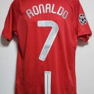 Ronaldo Jersey Manchester United 2007/2008 Champions League Final Jersey Retro Jersey Shirt