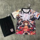 Kids Kit 25-26 Japan Jersey One Piece Soccer Youth Kit Children Japan 2025-2026 Jersey New
