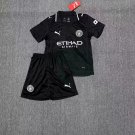 Kids Kit 25-26 Manchester United Jersey Away Black Soccer Youth Kit Children Man City 2025-2026