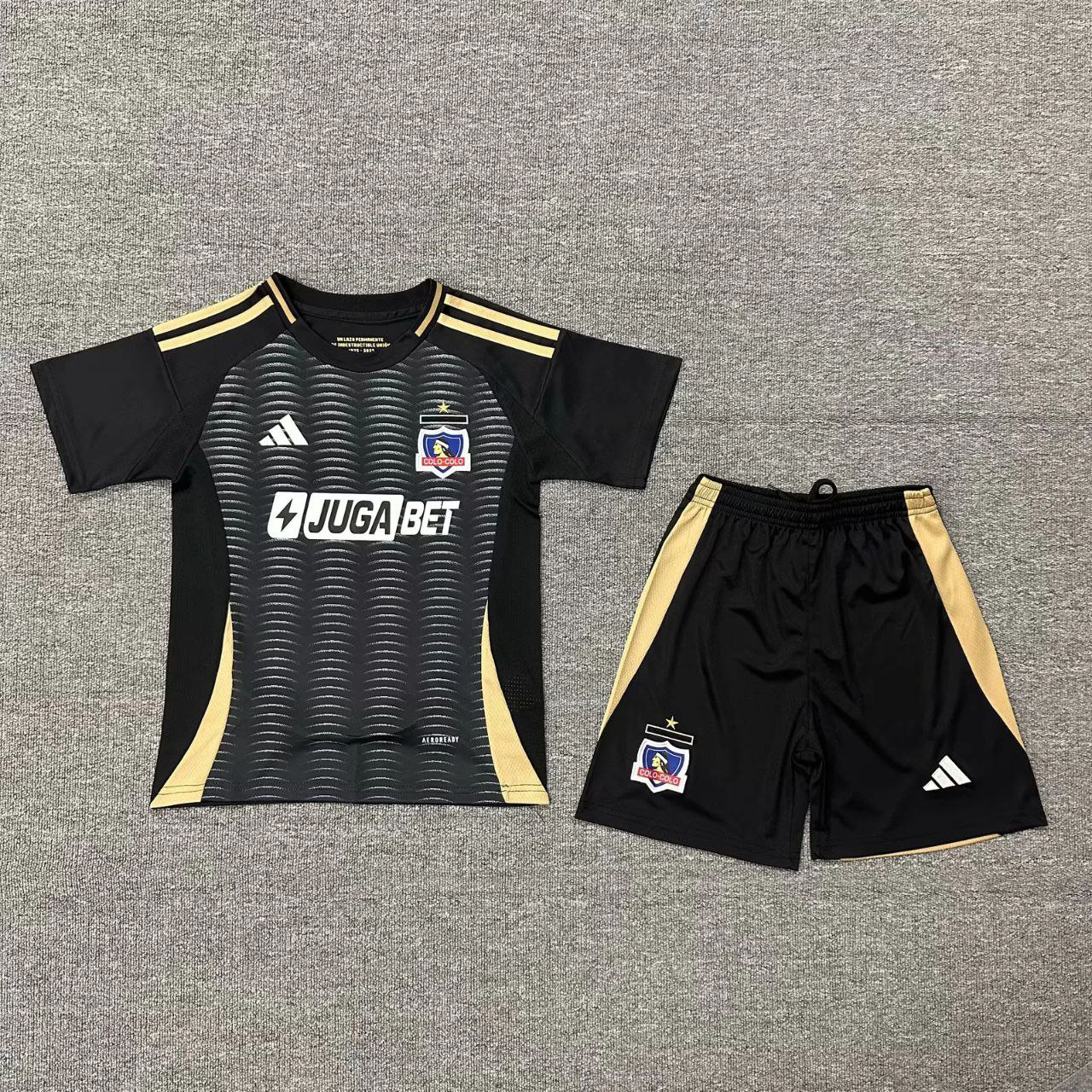 Kids Kit 25-26 Colo Colo Jersey Away Soccer Youth Kit Children colo colo 2025-2026 Jersey