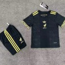Kids Kit 25-26 Mexico Jersey Away Black Soccer Youth Kit Children Mexico 2025-2026 Jersey New