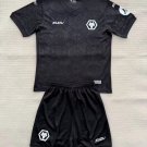Kids Kit 25-26 Wolverhampton Wanderers Jersey Goalkeeper Soccer Youth Wolverhampton 2025-2026 Jersey
