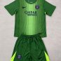 Kids Kit 25-26 PSG Jersey Goalkeeper Soccer Youth Kit Children PSG 2025-2026 Jersey New GK