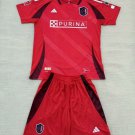 Kids Kit 25-26 St. Louis City Jerseg Home Soccer Youth Kit Children Jersey St. Louis City 2025-2026