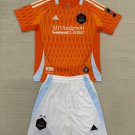 Kids Kit 25-26 Houston Jersey Home Soccer Youth Kit Children Jersey Houston 2025-2026 New
