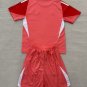 Kids Kit 25-26 Inter Miami Jersey Goalkeeper Red Soccer Youth Kit Children Jersey Inter Miami