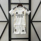 Kids Kit 25-26 Real Madrid Jersey Home Soccer Youth Kit Children Real Madrid 2025-2026 Jersey New