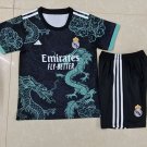 25-26 Real Madrid Kids Kit Special Version Green dragon soccer jersey