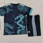 25-26 Real Madrid Kids Kit Special Version Green dragon soccer jersey
