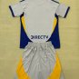 Kids Kit 25-26 Jersey Boca Juniors Grey Special Verson Soccer Jersey Youth Kit Boca Juniors
