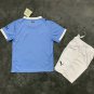 Kids Kit 25-26 Man City Home Soccer Shirt Jersey Manchester City Youth Kit Children 2025-2026 New