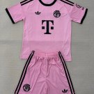 25-26 Bayern Kids Kit Jersey Goalkeeper Soccer Youth Kit Children Bayern 2025-2026 Jersey New