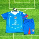 25-26 Atletico Madrid Kids Kit Third Jersey Soccer Youth Kit Children Atletico Madrid 2025-2026