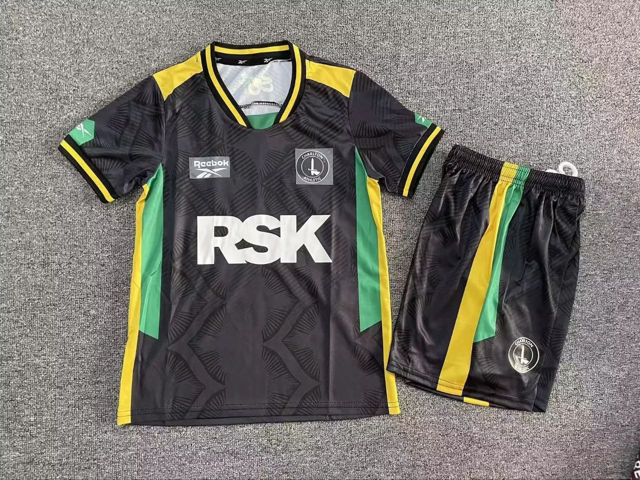 25-26 Charlton Kids Kit Jersey Third 3rd Soccer Youth Kit Children Charlton 2025-2026 Jersey New