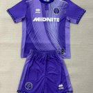 kids kit 25-26 Sheffield United purple soccer jersey