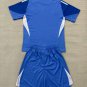 kids kit 25-26 Real Madrid Goalkeeper Soccer Shirt Jersey Blue Youth