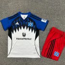 25-26 Hamburger Kids Kit Jersey Home Soccer Youth Kit Children Hamburger 2025-2026 Jersey New