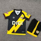 25-26 Vallecano Kids Kit Jersey Third Soccer Youth Kit Children Vallecano 2025-2026 Jersey New