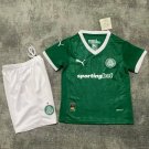 25-26 Palmeiras Kids Kit Jersey Home Soccer Youth Kit Children Palmeiras 2025-2026 Jersey New