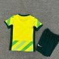 25-26 Australia Kids Kit Jersey Home Soccer Youth Kit Children Australia 2025-2026 Jersey New