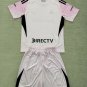 25-26 Boca Juniors Kids Kit Jersey Goalkeeper Pink Soccer Youth Kit Children Boca Juniors 2025-2026
