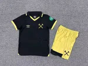 25-26 West ham Kids Kit Jersey Third Soccer Youth Kit Children West ham 2025-2026 Jersey New