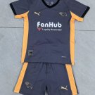 25-26 Derby County Kids Kit Jersey Away Soccer Youth Kit Children Derby County 2025-2026 Jersey New