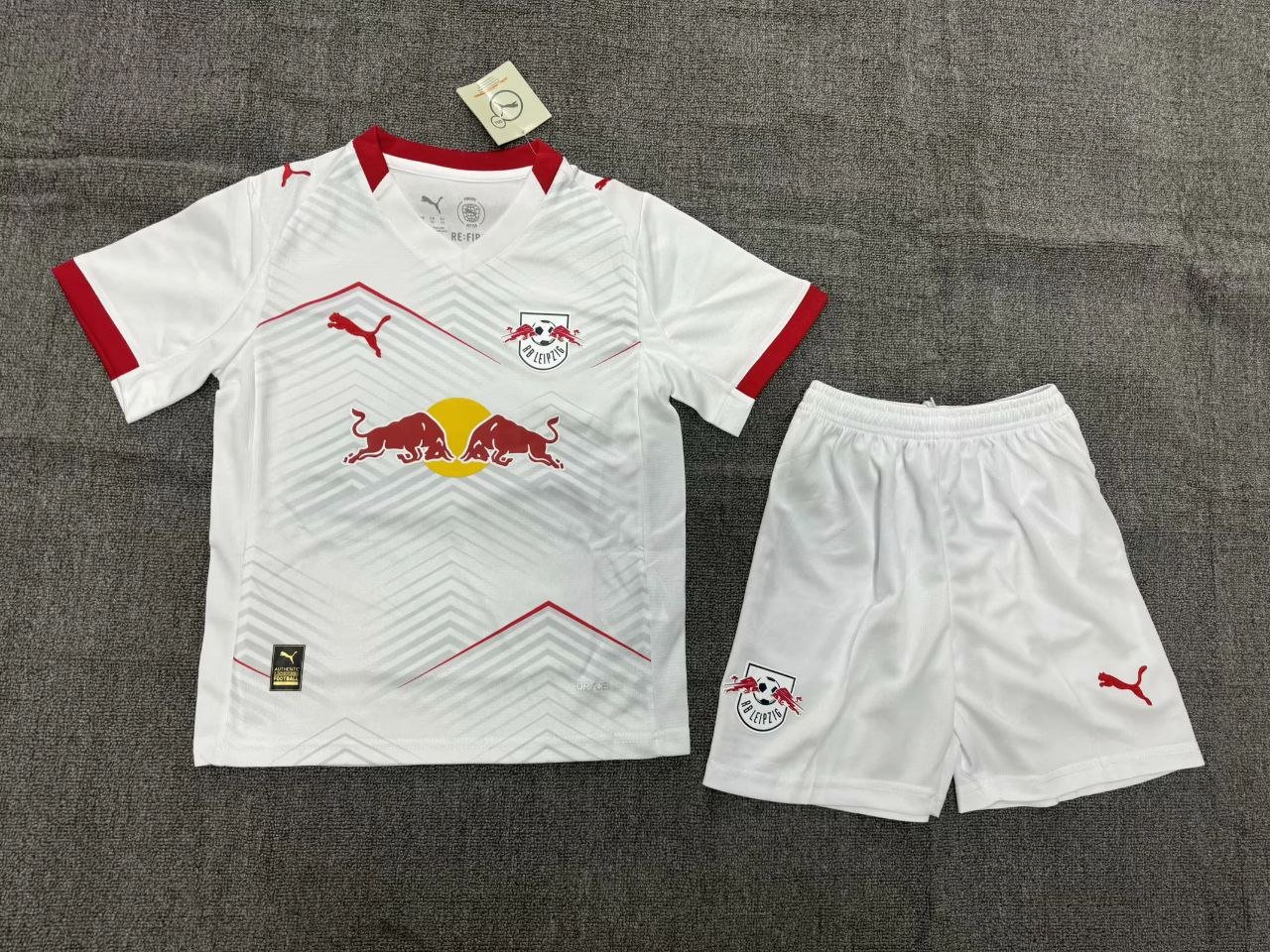 25-26 Leipzig Kids Kit Jersey White Soccer Youth Kit Children Leipzig 2025-2026 Jersey New