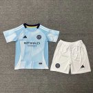 25-26 New York City Kids Kit Jersey Home Soccer Youth Kit Children New York City 2025-2026 Jersey