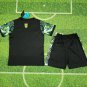 25-26 Brazil Kids Kit Jersey Jesus Christ Green Soccer Youth Kit Children Brazil 2025-2026 Jersey