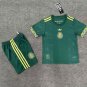 25-26 Mexico Kids Kit Jersey Gold Cup Green Soccer Youth Kit Children Mexico 2025-2026 Jersey New
