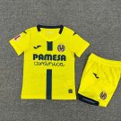 25-26 Villarreal Kids Kit Jersey Home Soccer Youth Kit Children Villarreal 2025-2026 Jersey New
