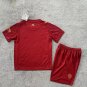 25-26 Valencia Kids Kit Shirt Jersey Away Soccer Youth Kit Children Valencia 2025-2026 Shirt Jersey