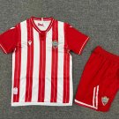 25-26 Almeria Kids Kit Shirt Jersey Home Soccer Youth Kit Children Almeria 2025-2026 Shirt Jersey
