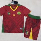 25-26 Cameroon Kids Kit Jersey Away Soccer Youth Kit Children Cameroon 2025-2026 Jersey New