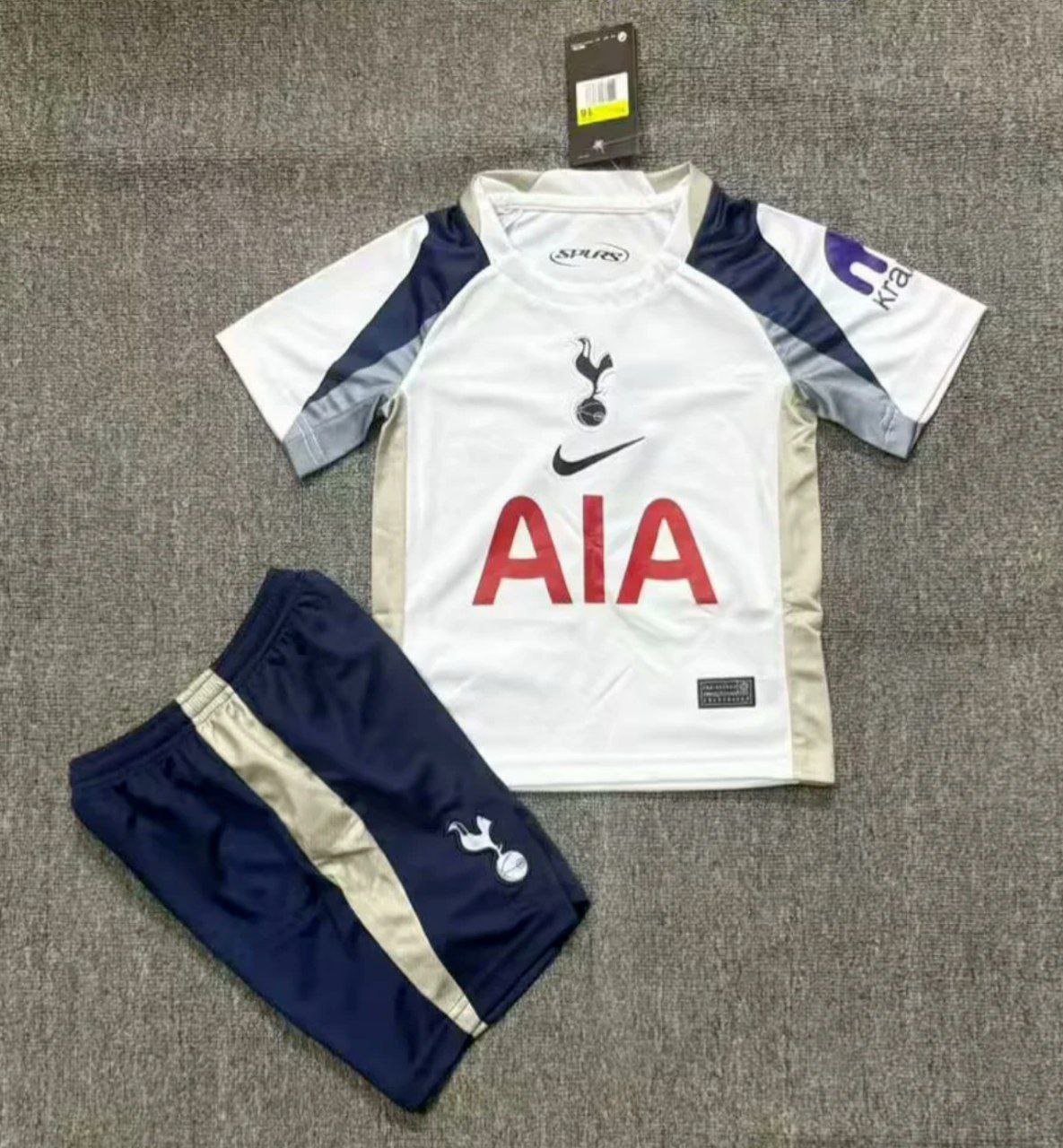 25-26 Tottenham Kids Kit Jersey Home Soccer Youth Kit Children Tottenham 2025-2026 Jersey