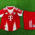 25-26 Bayern Kids Kit Shirt Jersey Home Soccer Youth Kit Children Bayern 2025-2026 Shirt Jersey